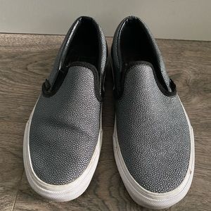 Silver vans